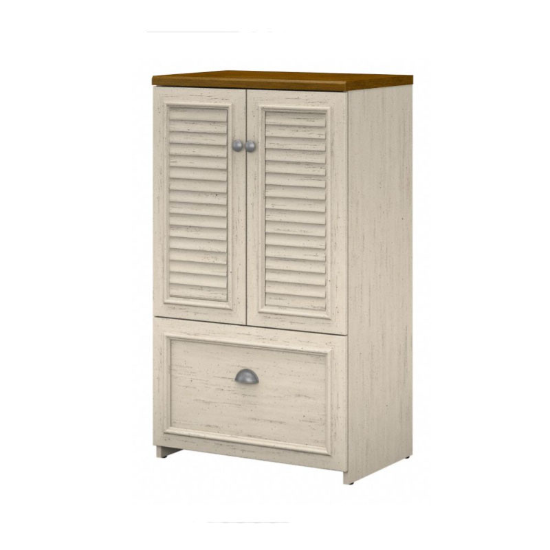 Bush Fairview Collection 2 Door Storage with File Drawer