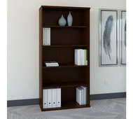 Bush Business Furniture 5 Shelf Bookcase - FTR008MR