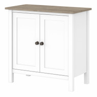 Bush Furniture Mayfield Accent Storage Cabinet with Doors Shiplap Gray - MAS131GW2-03