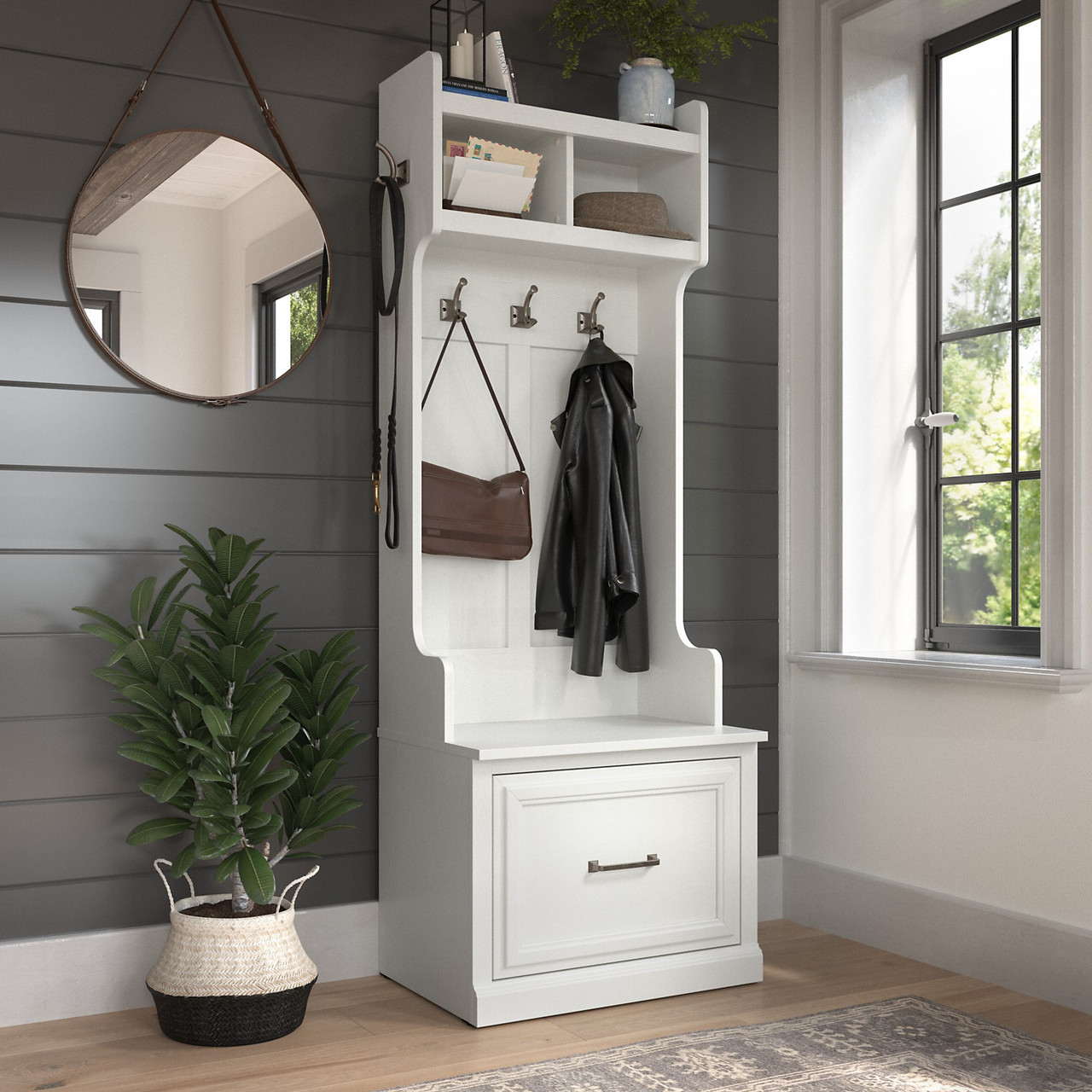 small hall tree