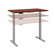 Move 60 Series by Bush Business Furniture 48W x 30D Height Adjustable Standing Desk Hansen Cherry - M6S4830HCSK