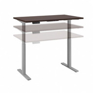 Move 60 Series by Bush Business Furniture 48W x 30D Height Adjustable Standing Desk Mocha Cherry - M6S4830MRSK