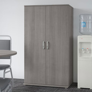 Bush Furniture Universal Tall Storage Cabinet Platinum Gray - UNS136PGK