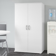 Bush Furniture Universal Tall Storage Cabinet White - UNS136WHK