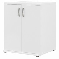 Bush Business Furniture Echo by Kathy Ireland 28W 2 Door Base Cabinet  White - CLS128WH-Z
