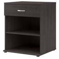 Bush Business Furniture Echo by Kathy Ireland 28W Open Storage Cabinet  Storm Gray - CLS228SG-Z