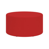 Safco Products  Seating  Education Learn 30” Cylinder Vinyl Ottoman - 8123RV