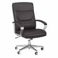 Bush Furniture High Back Leather Executive Office Chair - CH3601BRL-03