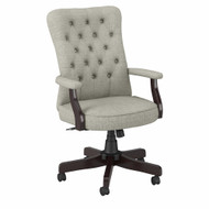 Bush Furniture High Back Tufted Office Chair with Arms Light Gray - CH2303LGF-03