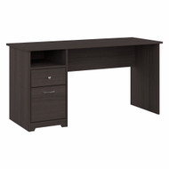 Bush Furniture Cabot 60W Computer Desk with Drawers Heather Gray - WC31760