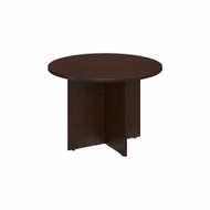 Bush Business Furniture Round Conference Table 42" Mocha Cherry - 99TB42RMR