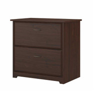 Bush Business Furniture Cabot Collection Lateral File In Modern Walnut - WC31080-03