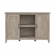 Bush Furniture Key West Accent Cabinet with Doors - KWS146WG-03