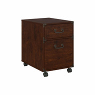 Bush Furniture Ironworks 2 Drawer Mobile File Cabinet - KI50202-03