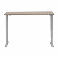 Move 40 Series by Bush Business Furniture 72W x 30D Height Adjustable Standing Desk Sand Oak / Silver - M4S7230SOSK