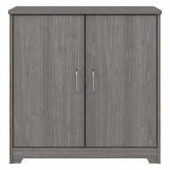 Bush Furniture 2 Door Low Storage Modern Gray - WC31398