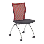 Mayline Valore Training Series High-Back Chair no Arms (2 pack) - TSH2BR