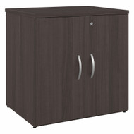 Bush Business Furniture Studio C Office Storage Cabinet with Doors In Storm Gray - SCS130SG