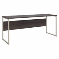 Bush Business Furniture Hybrid 72W x 24D Computer Table Desk In Storm Gray - HYD272SG