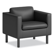 HON Parkwyn Series Club Chair, 33" x 26.75" x 29" - VP3LCHRBLK