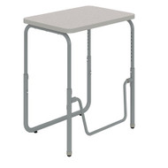 Safco AlphaBetter® 2.0 Height – Adjustable Student Desk with Pendulum Bar 22”-30” - 1221GR