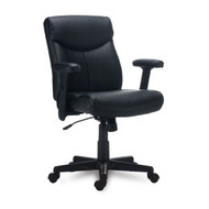 Alera Harthope Faux Leather Task Chair Black - HH42B19