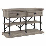 Bush Furniture Coliseum Designer Console Table in Driftwood Gray - CST148DG-03