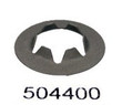 1G4V, 10mm Shaft Push Nut 80504400 OD: 18.5mm, Thickness: 0.30mm Spring Black RoHS GM [100 PK]