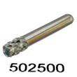 1G4R, 5mm Dia x 35 mm Long Pin 80502500 Pin Knurled Diamond Steel Zinc Cr3+ Clear Rohs [100PK]