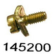 TSA M3.5-0.6 x 9.5, 571452, 180-09, Type 3 Termilock Terminal Screw Steel Zinc Plated (Barrier Width 8.1) 100PK