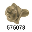 575078 TSA 8-32x3/8 (0.375), 602-9.5SS, Type 4 0.318SQ Stainless Steel Termilock Screw Asly Pan Phil HD [EISEN]
