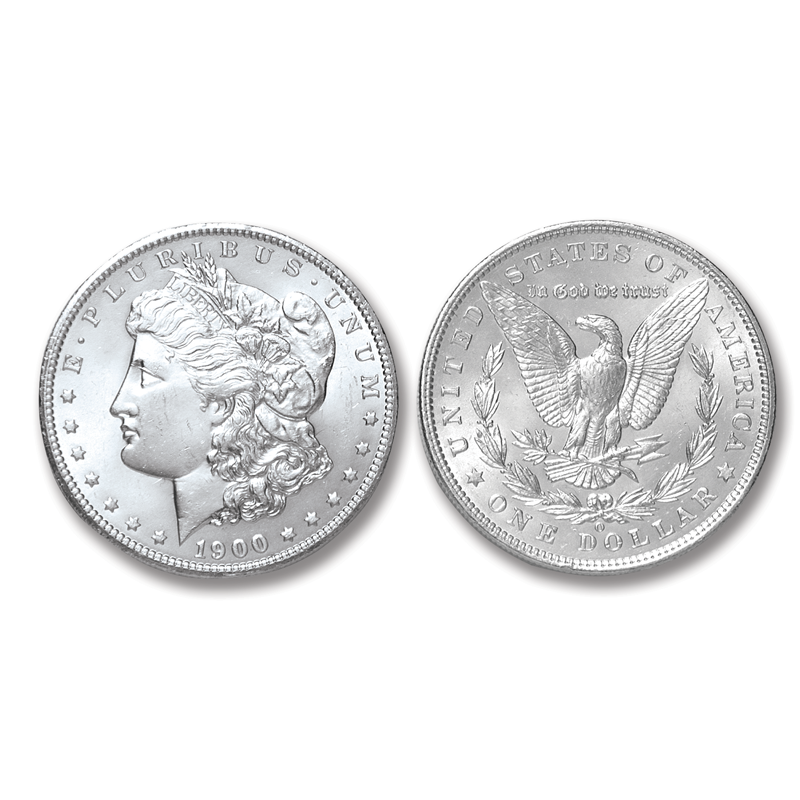 BU 1900-O Morgan Silver Dollar Brilliant Uncirculated Circulated