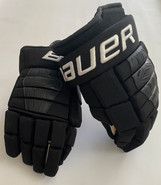 Bauer Pro Series Custom Pro Stock Hockey Gloves 14" Black NCAA New