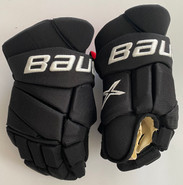 Bauer Vapor 2X Pro Custom Pro Stock Hockey Gloves 14" Black NCAA New/Used