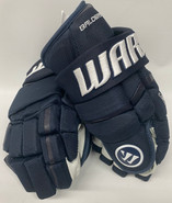 Warrior Covert QRL Pro Stock Custom Hockey Gloves 14" Navy Blue NHL ERS