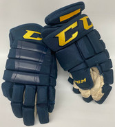 CCM HG97 Pro Stock Hockey Gloves 13" Blues #29 Game Used NHL