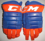 CCM HG97XP Pro Stock Hockey Gloves 15" Islanders AHL NHL #12 used