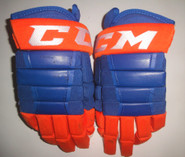 CCM HG97XP Pro Stock Hockey Gloves 15" Islanders AHL NHL #12 used 2