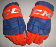 CCM HGQLXP Pro Stock Hockey Gloves 15" Islanders AHL NHL #48 Used