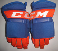 CCM HG97 Pro Stock Hockey Gloves 14" Islanders Game Used #32