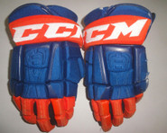 CCM HGCLPX Pro Stock Hockey Gloves 14" Islanders AHL NHL #2 (4)