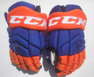 CCM HGTKXP Pro Stock Hockey Gloves 13" Islanders AHL NHL #10 Used (5)