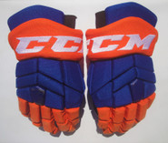 CCM HGTKXP Pro Stock Hockey Gloves 14" Islanders NHL AHL #63 used