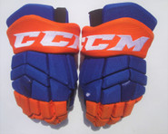 CCM HGTKXP Pro Stock Hockey Gloves 14" Islanders NHL AHL #12 used