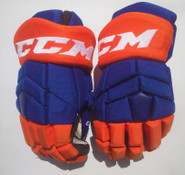 CCM HGTKXP Pro Stock Hockey Gloves 13" Islanders NHL AHL #7 used King
