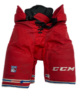 CCM HP45 Pro Stock Hockey Pants Large New York Rangers Used NHL