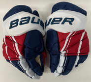 Bauer Vapor 1X Pro Lite Custom Pro Stock Hockey Gloves 15" Oshie Capitals NHL New