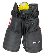 CCM HPTK Custom Pro Stock Hockey Pants Large NU NCAA Used 