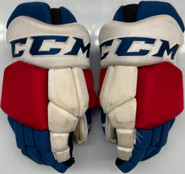 CCM HGTKPP Pro Stock  Hockey Gloves 14" WolfPack AHL Used (2)