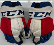CCM HGTKPP Pro Stock  Hockey Gloves 14" WolfPack AHL Jones Used 